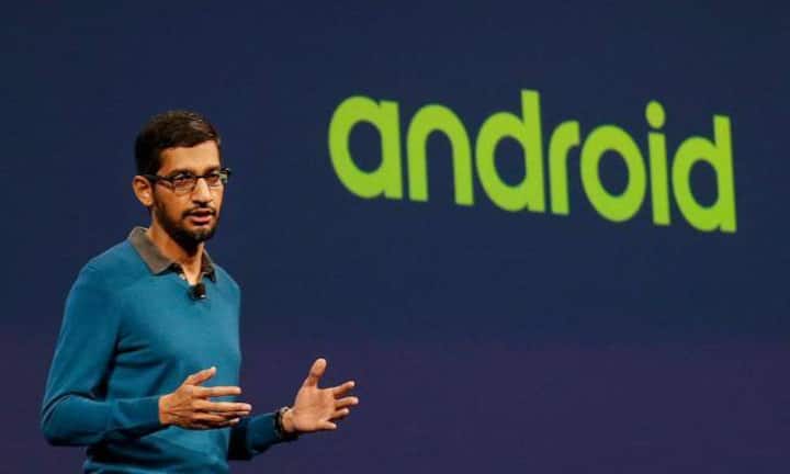 Android: Lange hielt sich Google bedeckt, wenn es um die Nutzerzahlen des Android-Betriebssystems ging, das auf fast allen Nicht-iPhone-Smartphones läuft. Doch letzten September wurde die Zahl mit 1,4 Milliarden Menschen angegeben (im Bild: Google-CEO Sundar Pichai).