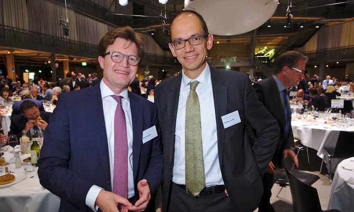 Matthias Bölke, CEO, Schneider-Electric Schweiz;
Thomas Landolt, General Manager, IBM Switzerland