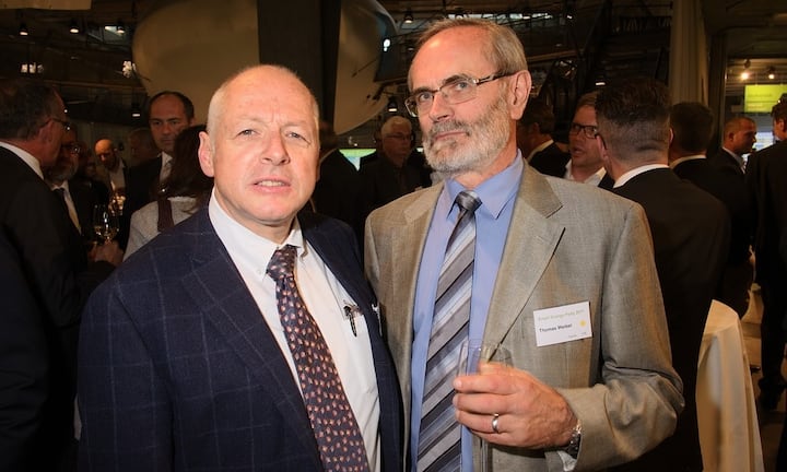 Anton Gunzinger, Supercomputing Systems;
Thomas Weibel, Nationalrat