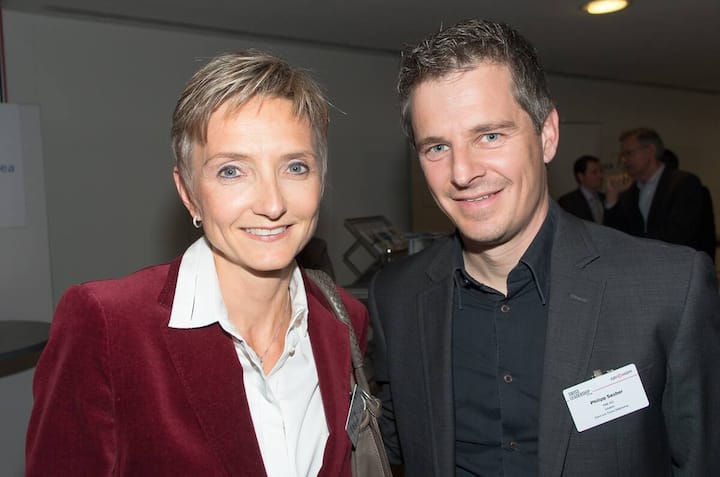 Sonja Wollkopf, Geschäftsführerin, Greater Zürich Area AG; Philipp Sauber, Inhaber, INM AG