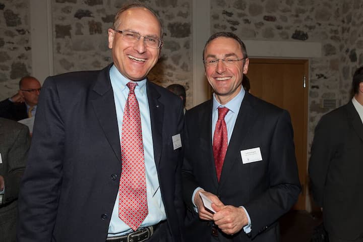 Martin Schneider, Geschäftsführer, Brainforce (Deutschland) GmbH; Hartmut Zengerle, BNP Paribas (Suisse) SA