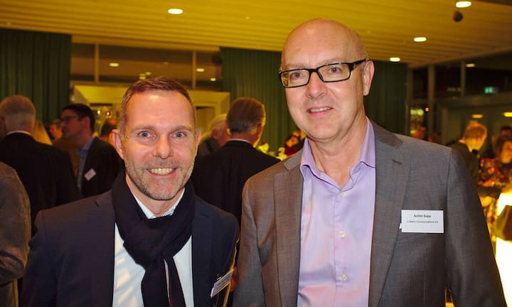 Peter Schleuniger, Volvo Car Switzerland AG;
Achim Supp, C-Matrix Communications AG