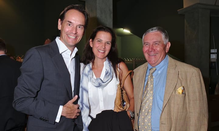 Patrick Warnking, Country Director Google Switzerland GmbH;
Alexandra Warnking;
Janusch Z. Ranft, Vizepräsident Efficiency Club