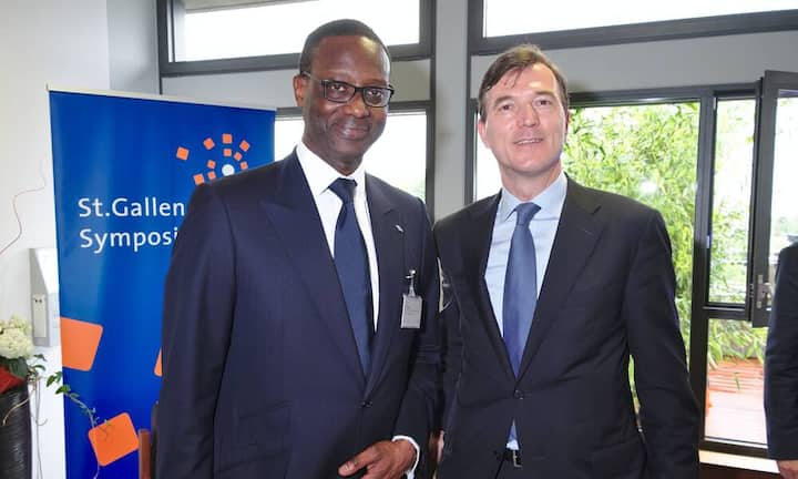 Tidjane Thiam, CEO, Credit Suiss Group AG;
Bernhard Dedenbach, Partner, Leaders Solutions AG