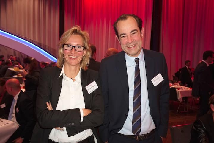 Sabine Keller-Busse, COO, UBS Switzerland; Frank Marthaler, Konzernleitungsmitglied, Die Schweizerische Post AG