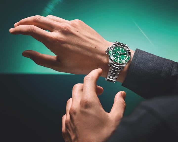 Zu finden in der GMT-Master II. 