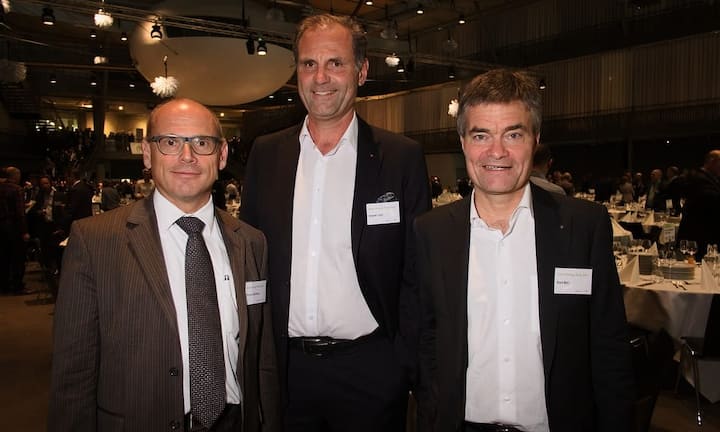 Thomas Zinniker, BKW;
Daniel Löhr, E.M.S. AG;
Kurt Biri, AWK Group
