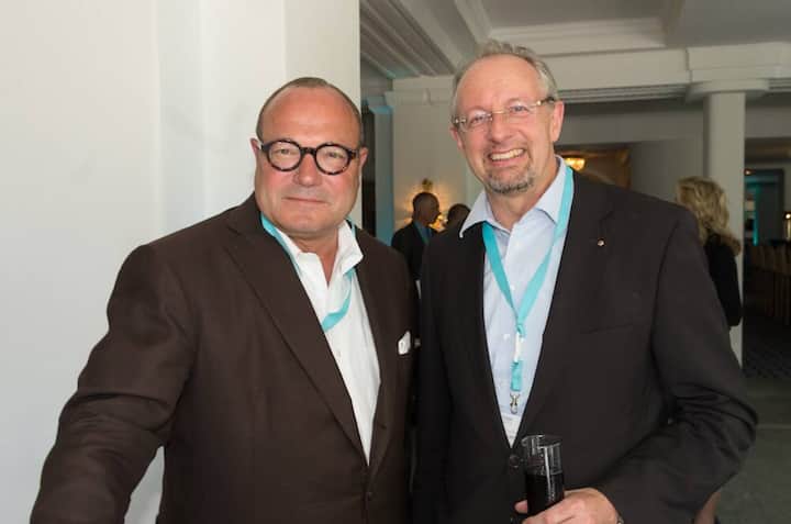 Andreas Schmid, Vice-Chairman, Büro Andreas Schmid; Victor Balli, CFO Barry-Callebaut