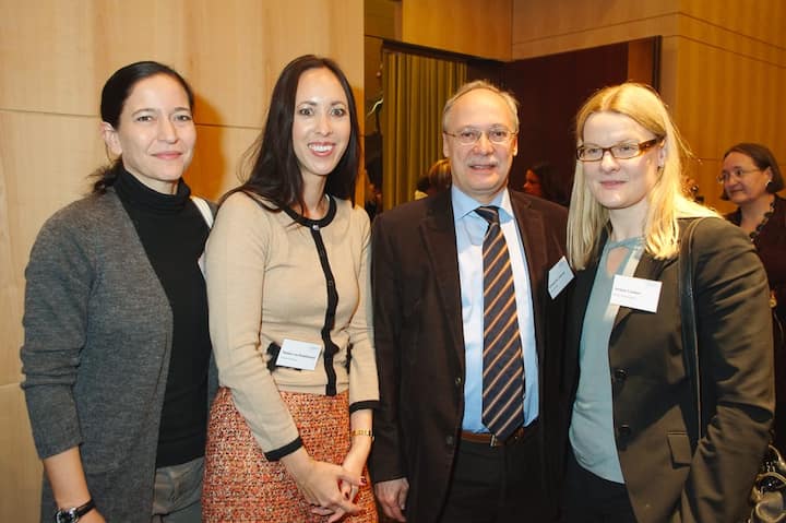 Silvia Kaffarnik, Controller, Direktionsmitglied ZKB; Monika von Brandenstein, Head C&S Marketing, Johnson&Johnson Switzerland; Gerhard Schwarz, Direktor, Avenir Suisse; Stefanie Ulsamer, Vizedirektorin, ZKB