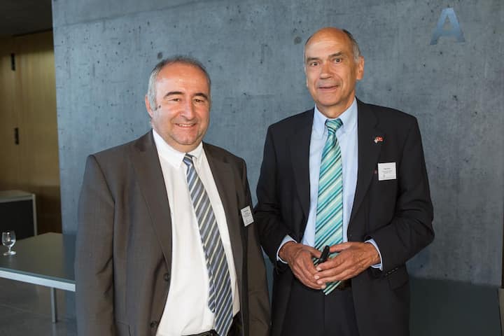 Christian Stiefel, Member of the Executive committee, Swissholdings Federation of Industrial and Service Groups in Switzerland; Peter Briner, Parlamentarische Vereinigung Schweiz-USA