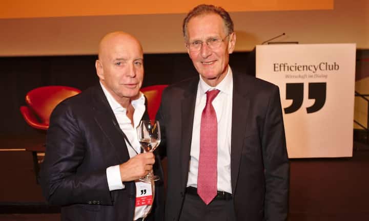 Norbert Klein, VRP, pure invest (schweiz) AG;
Bert Rürup, Referent