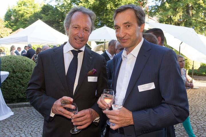Christian Kauter, Inhaber, LC Partners; Andreas Wicki, CEO, HBM Healthcare Investments AG