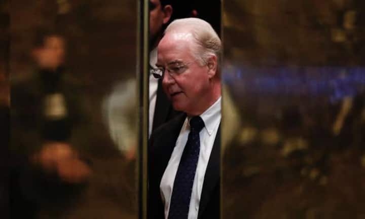 Tom Price - GesundheitsministerTom Price sitzt als Abgeordneter für den Bundesstaat Georgia im US-Kongress. Unter Trump übernimmt er die Spitze des Gesundheitsministeriums.