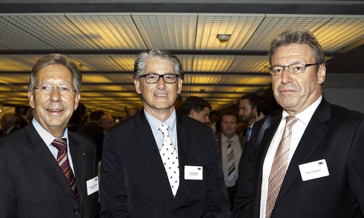 v.l.n.r. Zahra Darvishi; Corporate Citizenship der CS, Daniel Küng; CEO Switzerland Global Enterprise