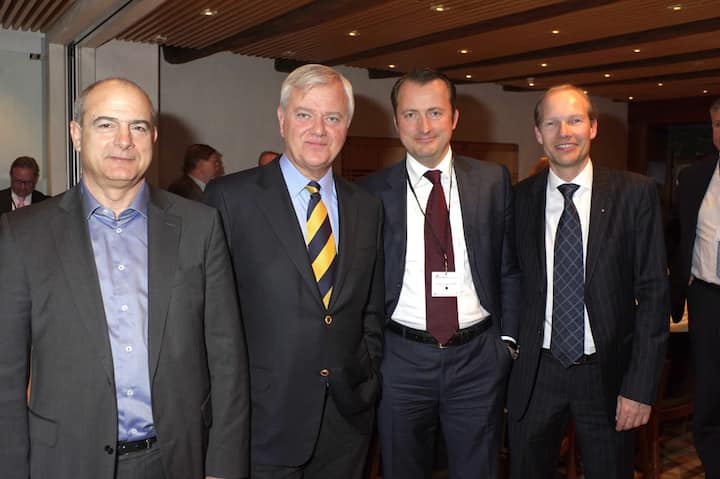 Valentin Chapero Rueda, Inhaber / Chairman, Valamero Holding AG; Sinforiano de Mendieta, Chairman, S. de Mendieta S.A.; Gerhard Otto Lohmann; Markus Gericke, CEO, Gericke Holding AG