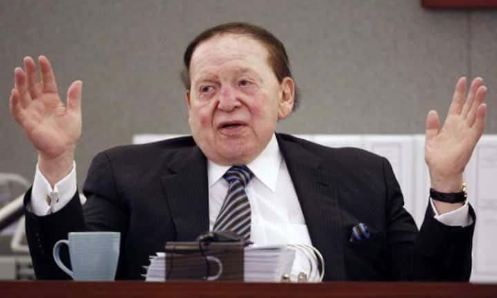 Diese zehn Wirtschaftsbosse unterstützen Donald Trump:
Sheldon Adelson (Immobilien), Firma: Las Vegas Sands.