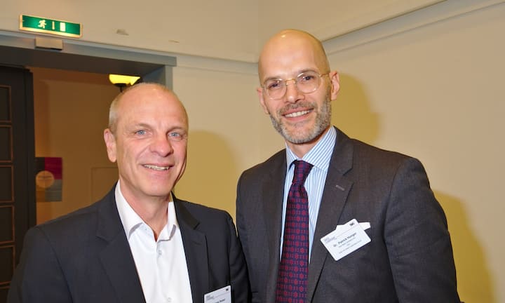 Andreas Stuker, CAO, SAP (Schweiz) AG;
Patrick Hunger, CEO, Saxo Bank (Schweiz) AG