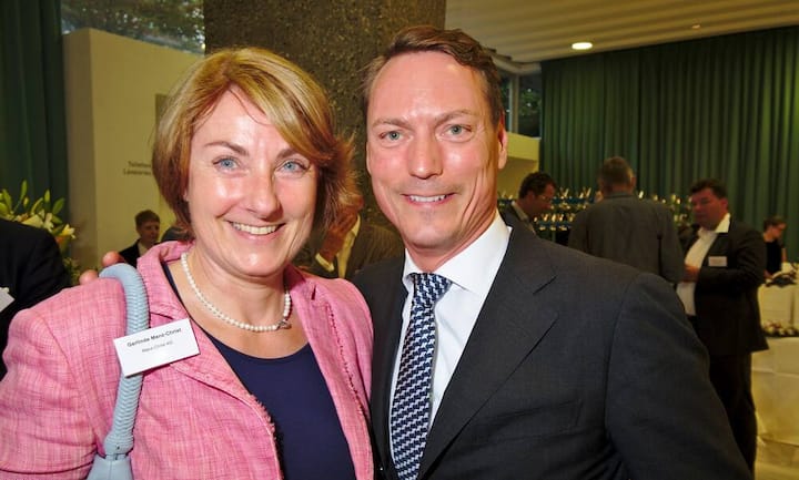 Gerlinde Manz-Christ, Manz-Christ AG;
Christian Trixl, Head of Distribution Switzerland, Threadneedle International Investments GmbH