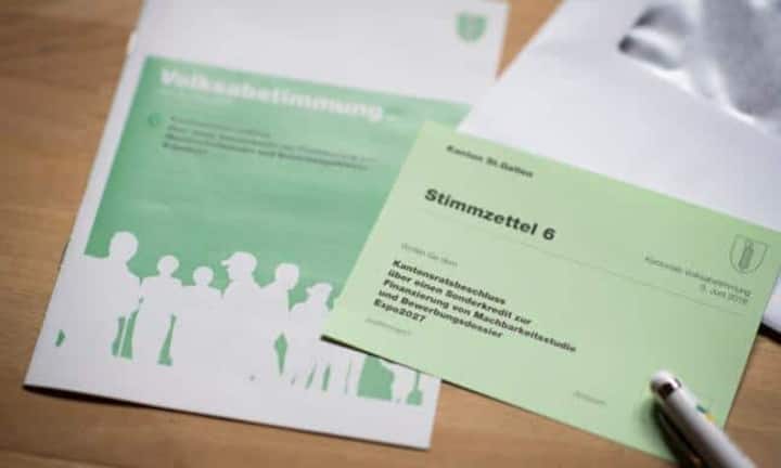 Auch kantonal standen rund 30 Vorlagen zur Abstimmung – in St. Gallen und Thurgau zum Beispiel über die Bereitschaft zur Finanzierung der Expo27.