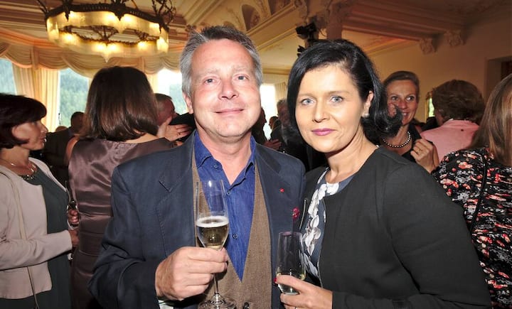 Michael Grandl;
Katja Grandl, Goldschmiedin bei Bucherer St. Moritz, Sponsorvertreterin