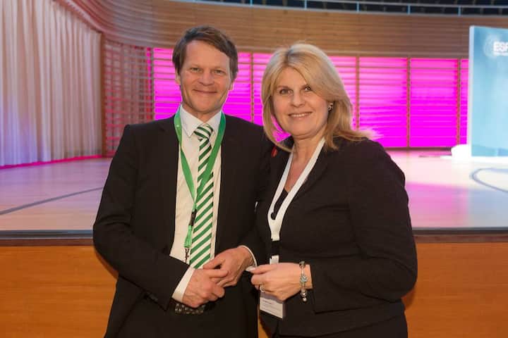 Peter Staub, pom+Consulting AG; Bettina Fritschi, Geschäftsführerin ASCO