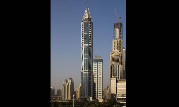 Rang 2 - 23 Marina, Dubai: Bis im Sommer 2012 war das Marina mit seinen 336,8 Metern noch das höchste Wohngebäude der Welt. Dies ist jedoch Vergangenheit. Nun belegt ein anderer Wohnturm den Spitzenplatz ... (Bild: Alan Millin)