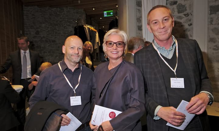 Urs Zimmermann, Executive Vice President, ABC Engineering AG;
Bettina C. Stach, Inhaberin, Stach Immobilien AG;
Claudio Rotter, Partner, Serviceplan Public Relations Suisse AG
