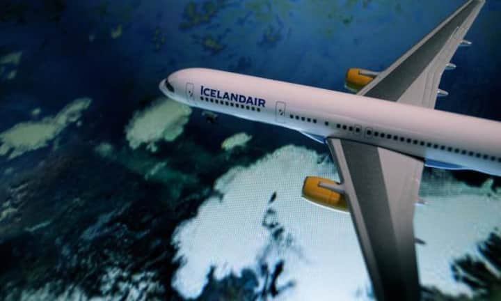 Auf dem unrühmlichen zweitletzten Platz ist Icelandair: Die Insel-Airline hielt bei 41,05 Prozent ihrer Flüge den Zeitplan nicht ein.flickr/CC/msk