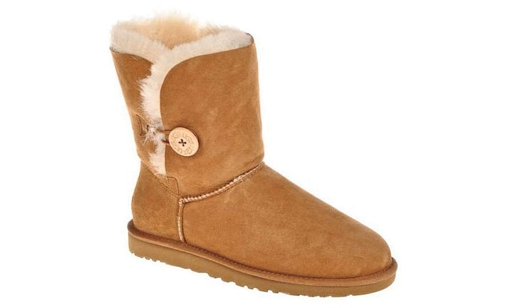 Schuhe: Klarer Fall beim Schweizer Online- Schuhhändler Koala: Halbhohe Ugg-Stiefel, Modell «Bailey Button», performten am besten. Siegerfarbe: Kastanienbraun.