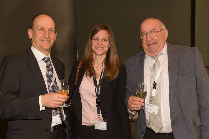 André Kuy, CEO, walderwyss rechtsanwälte; Eva Grundel, Eventmanagerin, Helvetia Versicherungen; Peter Bickel, Generalagent, Helvetia Versicherungen