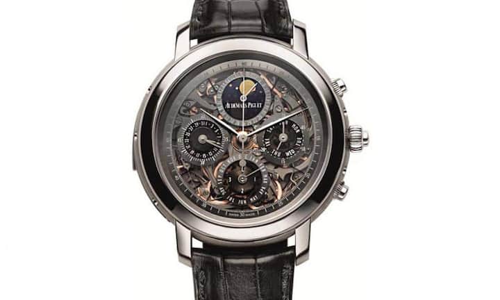 4. Audemars Piguet Royal Oak Grande Complication
Die Komplikationen der Waadtländer sind auf Chrono24 ab etwa 200'000 Franken zu haben. Die abgebildete Uhr kostet etwa 820'000 Franken. Noch teurer sind einige Taschenuhren der Waadtländer.