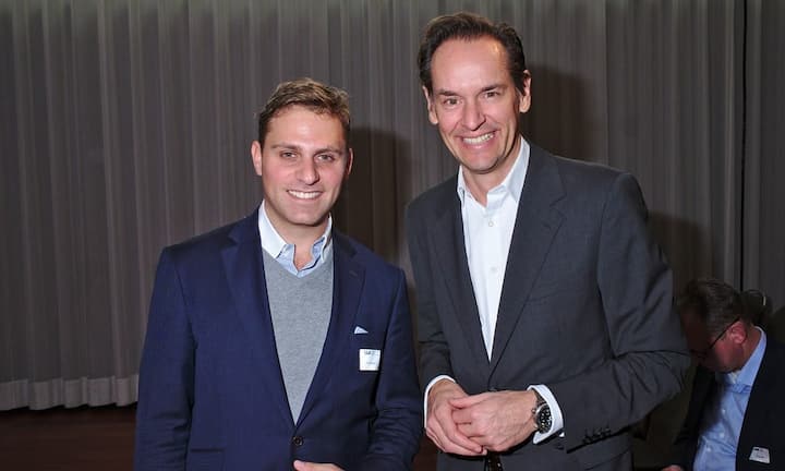 Pascal Kaufmann, Founder & CEO, Starmind International AG;
Patrick Warnking, Geschäftsführer Google Schweiz;