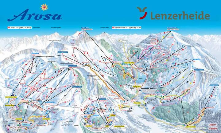 Der Querschnitt von handelszeitung.ch zeigt, dass Arosa-Lenzerheide punkto Ticketkosten pro Pistenkilometer einen Mittelfeldplatz belegen wird. 225 Kilometer stehen ab Anfang 2014 den Schneesportfreunden nahtlos zur Verfügung, die Tageskarte ist für 69 Franken erhältlich – ergibt Kosten von 31 Rappen pro Kilometer, so man diese an einem Tag auch überhaupt wirklich ausnützen kann.