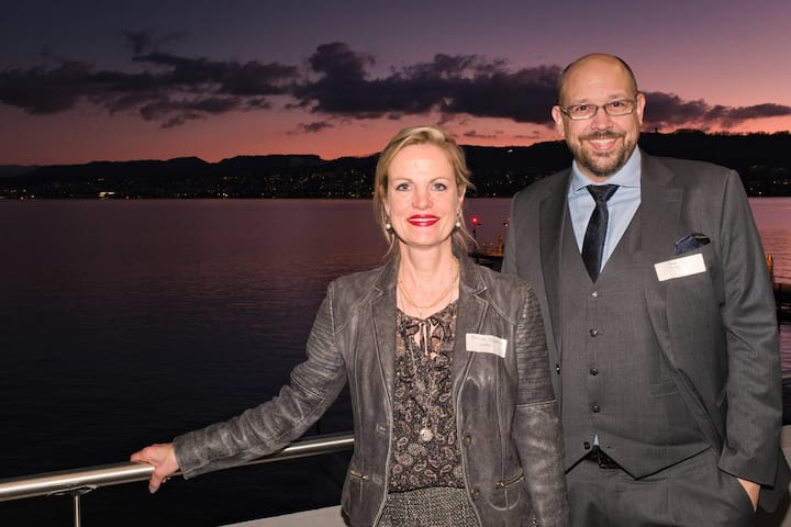 Pascale Schaufelberger, Sanitas;Daniel Marty, Finova Partners AG;