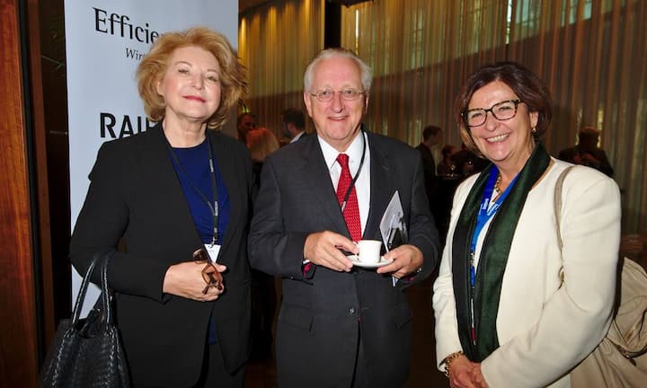 Doris Zagoda, Inhaberin, Zagoda AG;
Norbert Seeger, CEO, Advokaturbüro Dr. Norbert Seeger;
Patricia Cramer, Managing Director, Lufthansa Systems FlightNav AG