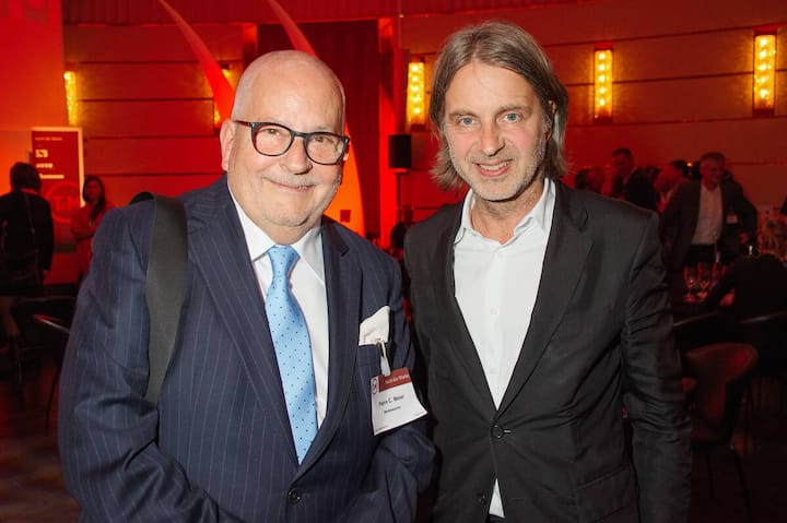 Pierre C. Meier, Werbewoche; Frank Bodin, Havas Worldwide Zürich Werbeagentur.