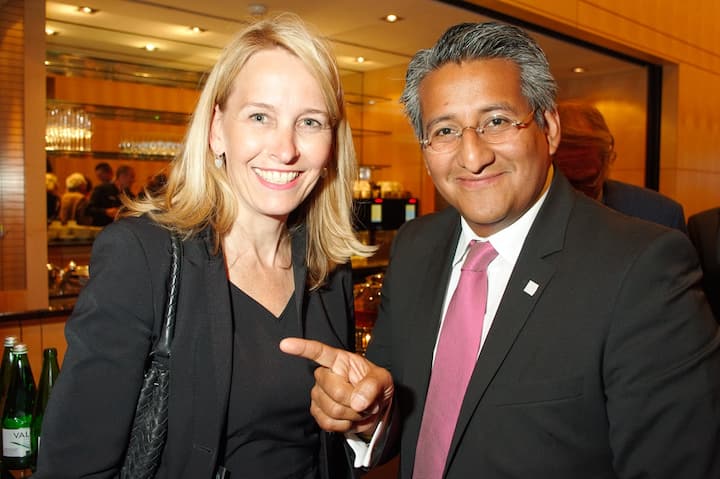 Beatrix Morath, Managing Partner, Roland Berger Schweiz; Philip Lorenz Kramer, Geschäftsführer, Excellence Foundation Zürich