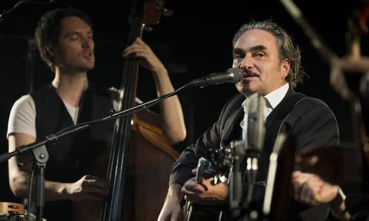 Auch Schweizer Künstler wie Stephan Eicher traten beim Jazz Festival in Montreux auf.