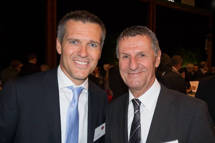 Lukas Gähwiler, CEO UBS Schweiz; Jürg Bucher