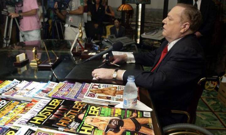 Larry Flynt: Verleger, Publizist und Chef des Verlagshauses Larry Flynt Publications. Unter anderem Herausgeber des Magazins «Hustler».