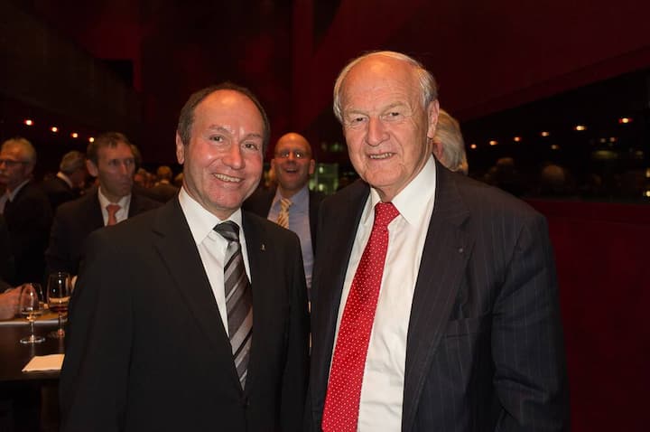 Nilaus Bleiker, Regierungsrat Kt. Obwalden; Walter Grüebler