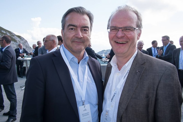 Alexander Gonzalez, Wirschaftsverband Stadt Luzern; Karl Zuber, Flowerevents