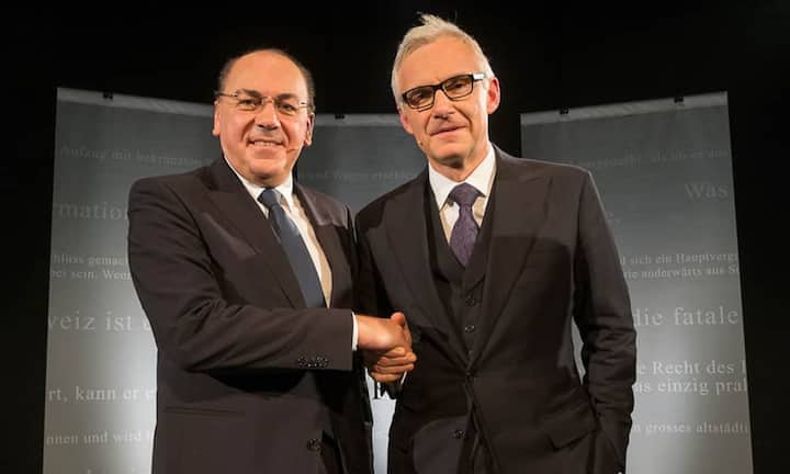 Axel Weber, UBS AG; Urs Rohner, Credit Suisse AG