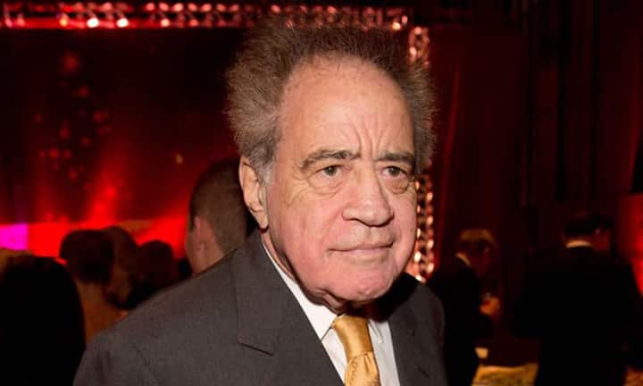 …mit Arthur Cohn (Schweizer Hollywood-Produzent) an Promi-Dinners.