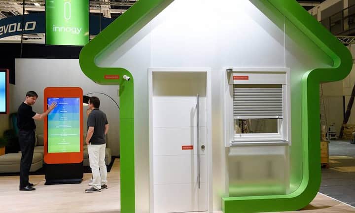 Der Smart-Home-Trend – hier mit einer neuen App – ist ebenfalls vertreten.