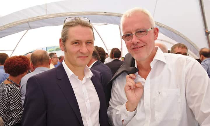 Walter Froetscher, Project Manager, Ralph Appelbaum Associates Inc. Berlin;
Reiner Nötzel, Geschäftsführer Cebra GmbH
