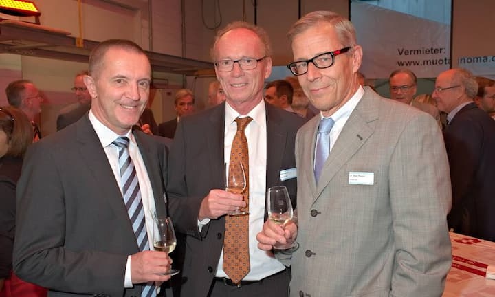 Bernhard Lindemann, Geschäftsführer, Stanzwerk AG;
Rolf Weber, Leiter Finanzen & Logistik, Univest Family Office;
Beat Rauss, CEO, Univest Family Office
