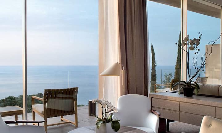 Platz 9: Das La Réserve Ramatuelle an der Côte d ’Azur hat es neu in die Top-Ten der weltbesten Ferienhotels geschafft (letztes Jahr Rang 11).
Bild: La Réserve Ramatuelle