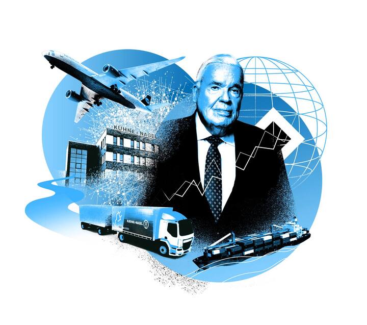 Arrondierte sein Logistik-, Airline- und Reederei­imperium mit dem Kauf eines Pharmaherstellers: Klaus-­Michael Kühne.