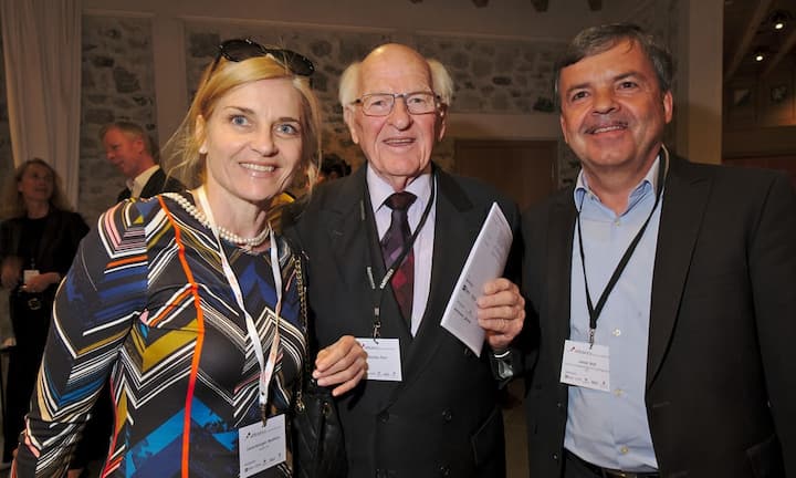 Beatrice Leuenberger, Key Account Manager, AGEFI SA;
Paul Büchler;
Rolf Arnet, Head Human Resources Management, Aduno Gruppe